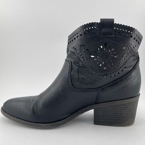 FERGALICIOUS Winchester Western Cutout Ankle Booties - Black